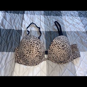 Cheetah print victoria secret bra